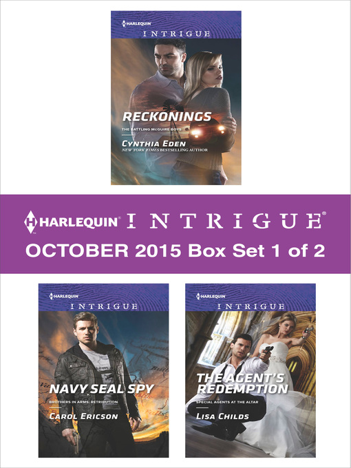 Title details for Harlequin Intrigue October 2015, Box Set 1 of 2 by Cynthia Eden - Available